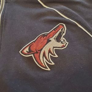 💥3 for $15💥 Mens CCM Arizona Coyotes Zip Up